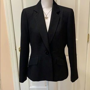 Jones wear EUC textured striped lined blazer